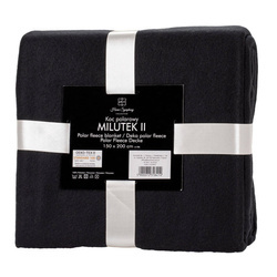 Fleece Deka Milutek 150x200 Černá