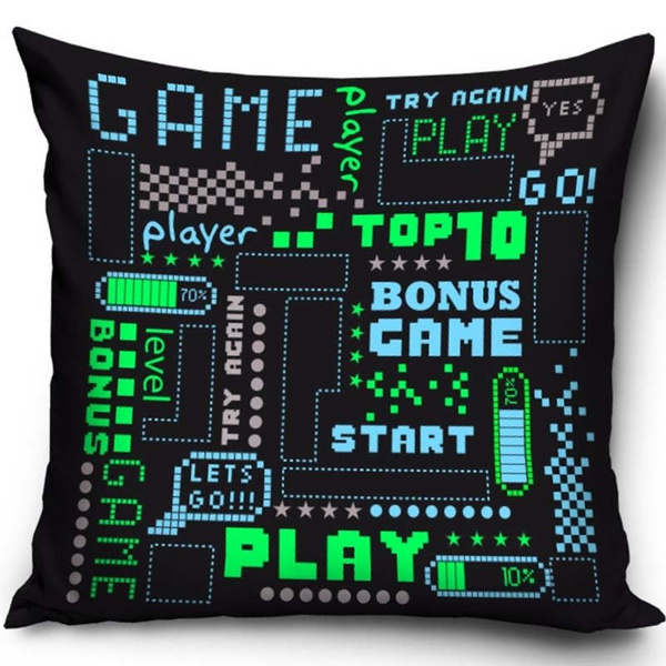 Polštář Gamer PD201001 40x40 cm Sada