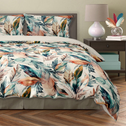 Sada LožníhoPrádla Z Bavlněného Saténu 220x200+ 2x70x80 Milagro Verde 005