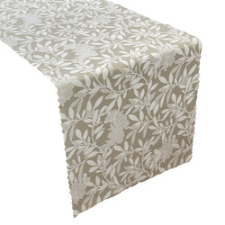 Běhouny s Nešpinivou Úpravou  Z-3441 Béžové Listy Květiny