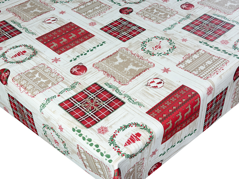 Ubrusy PVC s Textilním Podkladem slavnostní Fantastik BN 1204-1 Rozměry