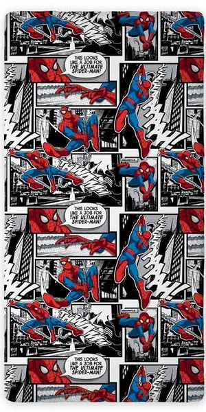 Bavlnené Napínací Prostěradlo Spiderman 02 Ultimate 90x200