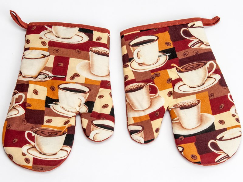 Kuchyňské Chňapky s Magnetem Coffee F9696