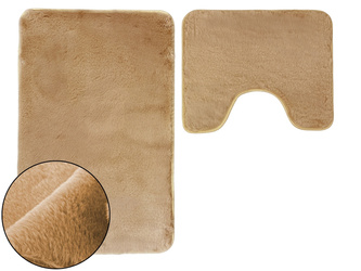 Koupelnové Předložky Lombok II béžový - 2 ks