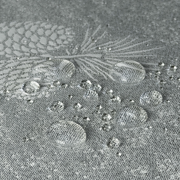 Oboustranně Ubrusy s Nešpinivou Úpravou Zlatý Sníh I Kulatý