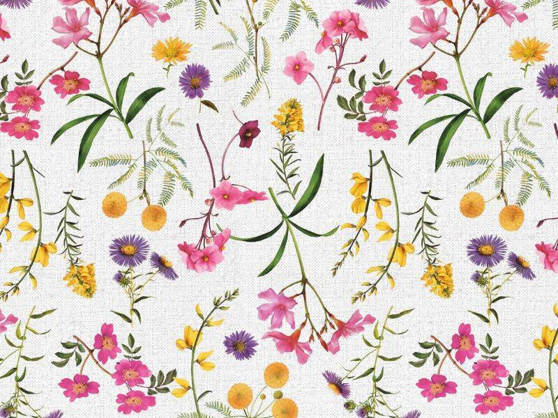Ubrusy PVC s Textilním Podkladem Florista 01715-01