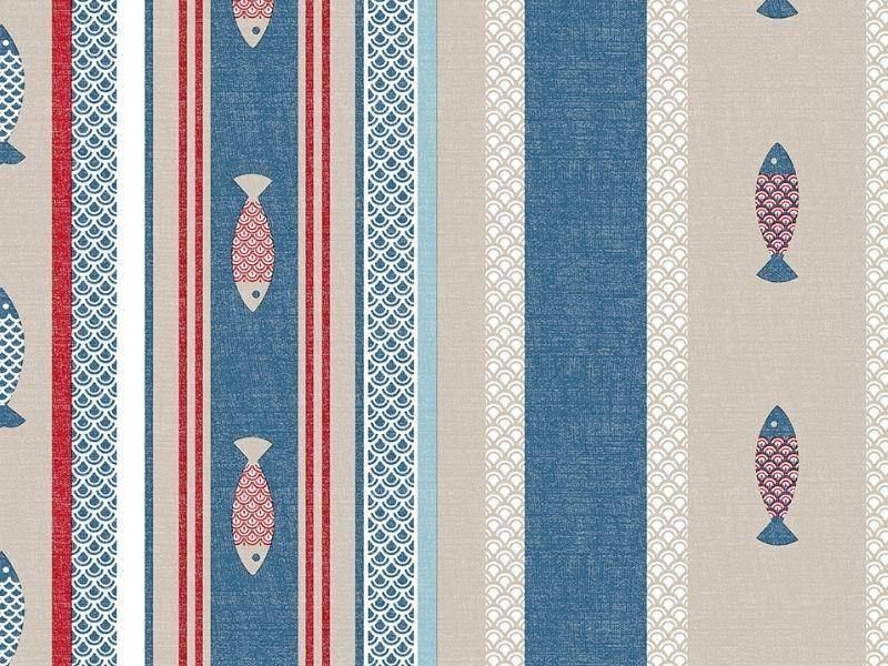 Ubrusy PVC s Textilním Podkladem Fantastik 8185-1 v rolích