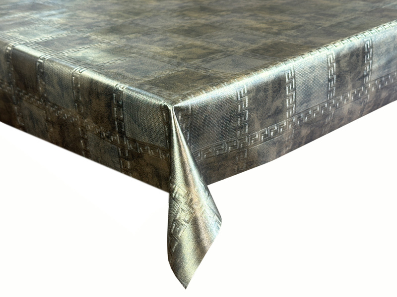 Ubrusy PVC s Textilním Podkladem 3D Metallico T-7162A
