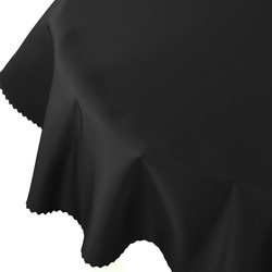 Ubrusy s Nešpinivou Úpravou 114 GN Černý Kulatý