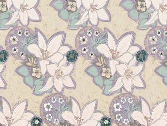 Ubrusy PVC s Textilním Podkladem Florista 01687-04