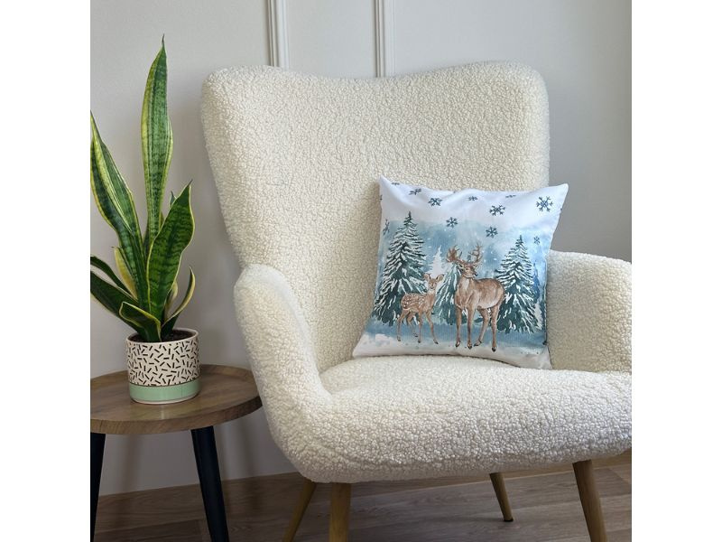 Dekorativní Vánoční Povlaky na Polštáře F24S207-B 40x40 cm