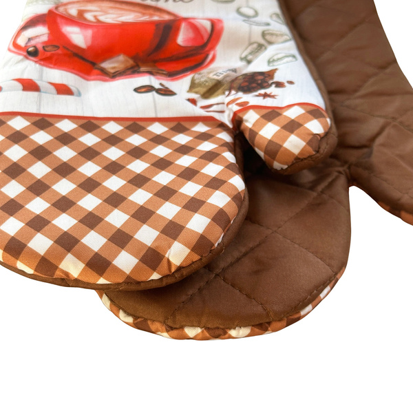 Kuchyňské Chňapky s Magnetem Cappuccino II F22A1111