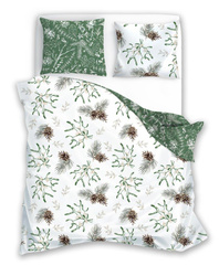 Bavlněné Povlečení 220x200+ 2x70x80 Scandic 083