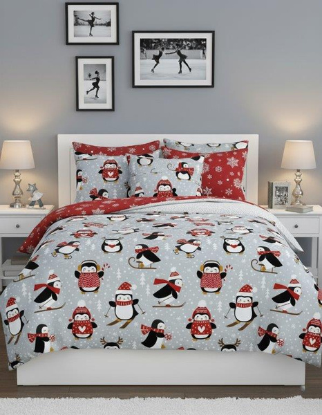 Bavlněné Povlečení 140x200+70x90 Scandic 076