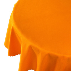 Ubrusy s Nešpinivou Úpravou I Oranžový Kulatý