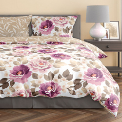 Sada LožníhoPrádla Z Bavlněného Saténu 220x200+ 2x70x80 Milagro Verde 017