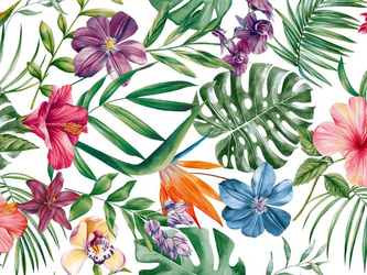 Ubrusy PVC s Textilním Podkladem Florista 01749-01