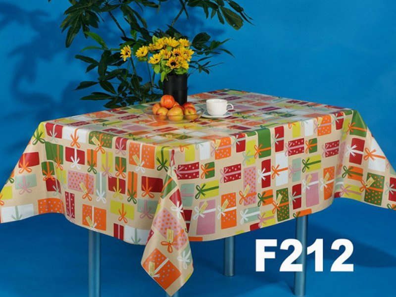 Ubrusy PVC s Textilním Podkladem F212