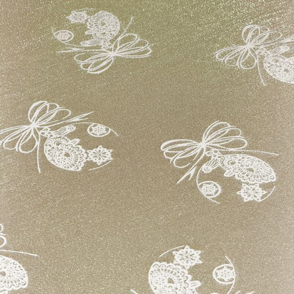 Oboustranně Ubrusy s Nešpinivou Úpravou Vánoční  Zlatý Vánoční Ozdoba Ornament