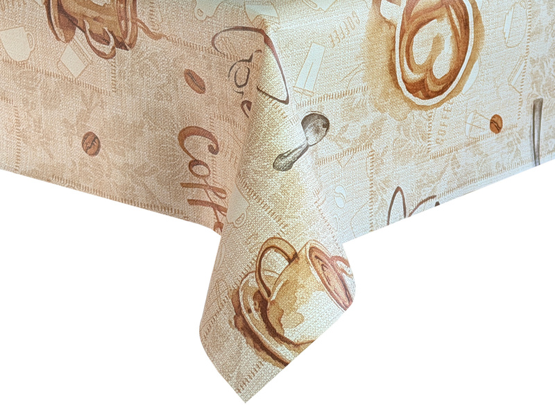 Ubrusy PVC s Textilním Podkladem Fantastik 1261-1