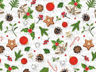 Ubrusy PVC s Textilním Podkladem 140 Evolution BN WF-6734D