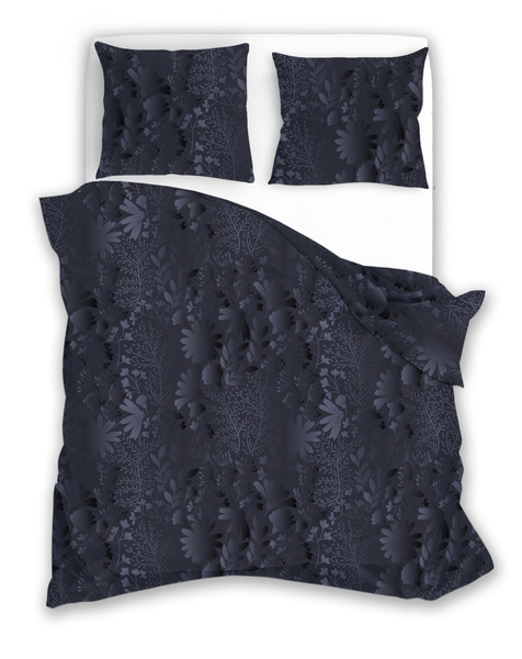 Sada LožníhoPrádla Z Bavlněného Saténu 160x200+ 2x70x80 Milagro Verde 016