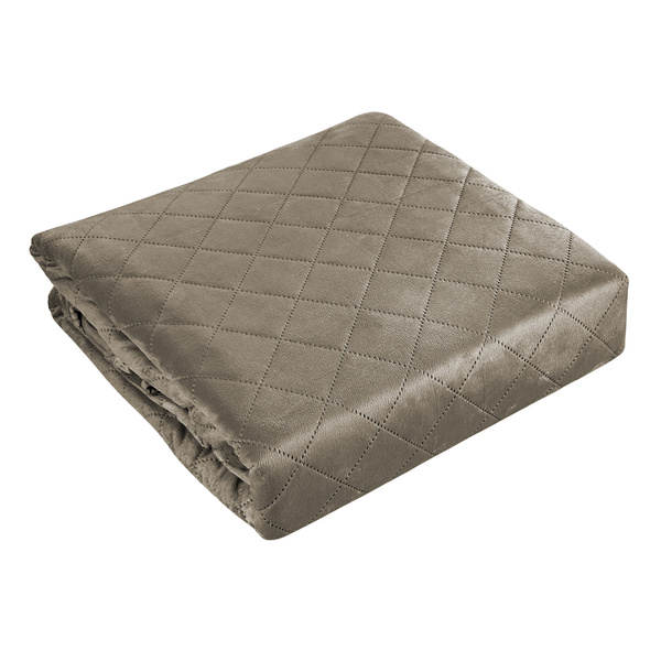 Dvoustranné Přehozy na Postel Amarante Taupe 010 180x220+2x 40x40 cm