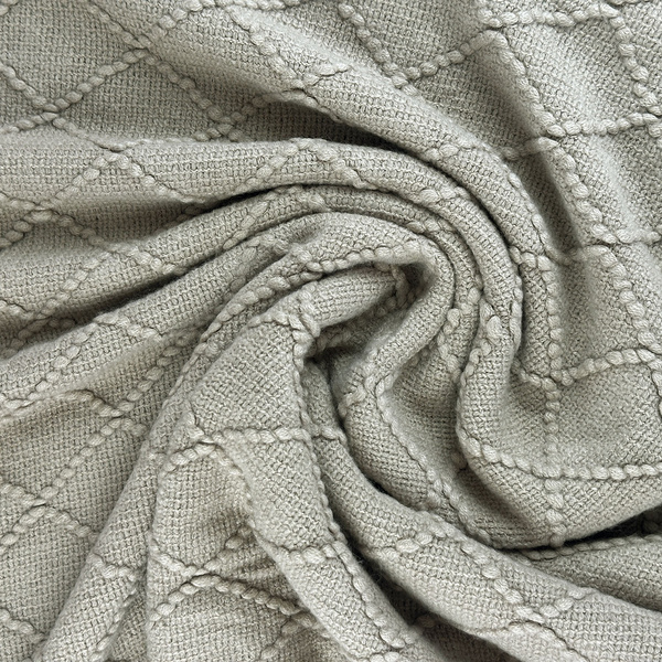 Deka Žakárová S Třásněmi Neria Světle Šedý 150x200 cm