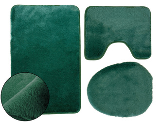 Koupelnové Předložky Lombok II zelená - 3 ks