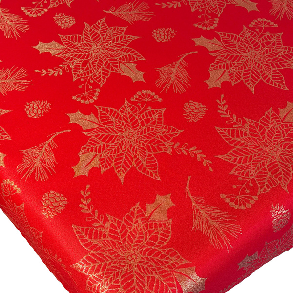 Oboustranný ubrus odolný vůči skvrnám Monstera opouští Golden Z-2771