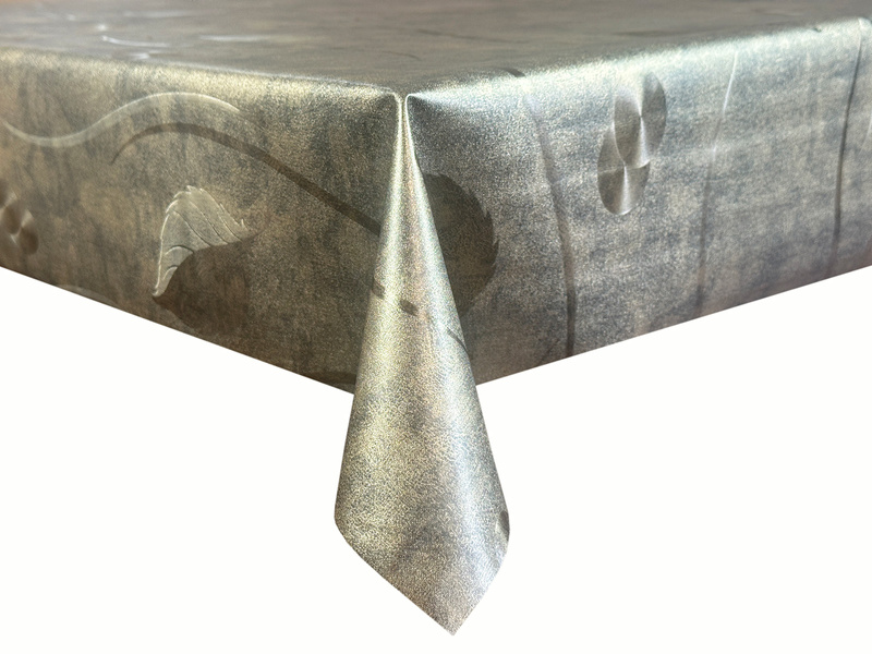 Ubrusy PVC s Textilním Podkladem 3D Metallico T-6154A