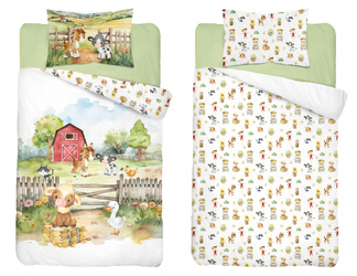 Dětské Povlečení 100x135+40x60 5140A