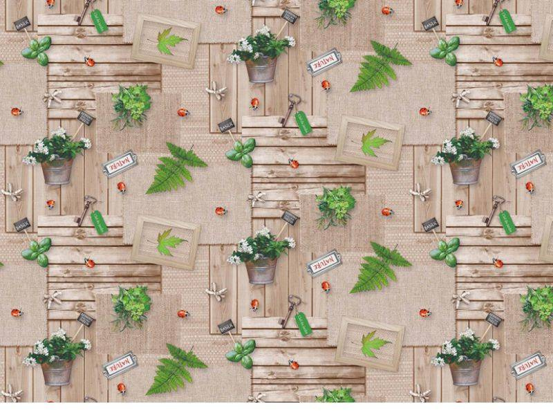 Ubrusy PVC s Textilním Podkladem 140 Classico ES-0645-1