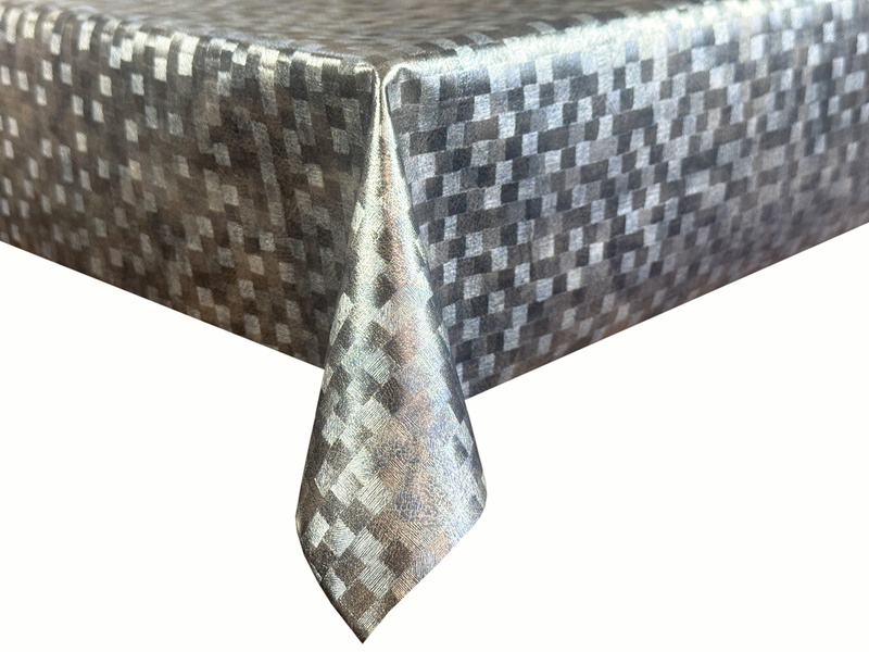 Ubrusy PVC s Textilním Podkladem 3D MetallicoT-7157B