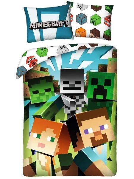 Povlečení Minecraft MNC-200-BL