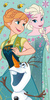 Dětská Osuška Disney Ledové Království 013 70x140 cm