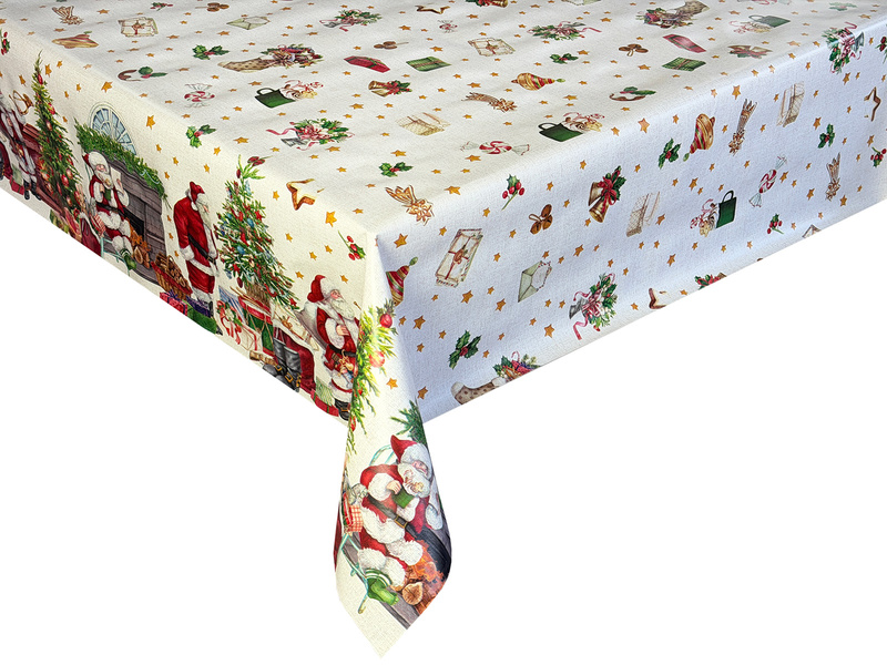 Ubrusy PVC s Textilním Podkladem Fantastik BN 1263-1