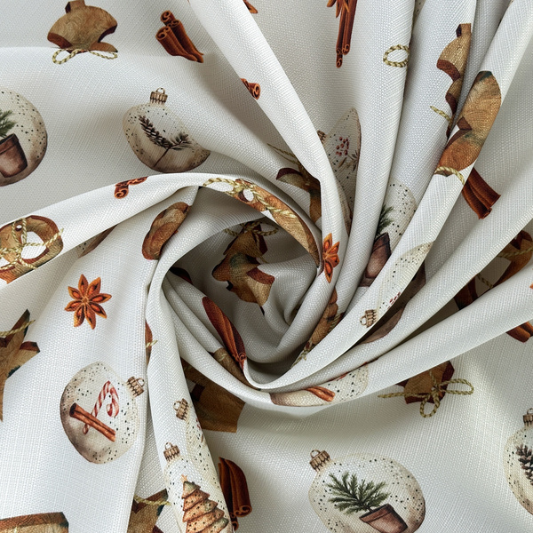 Oboustranně Ubrusy s Nešpinivou Úpravou Wooden Story Kulatý