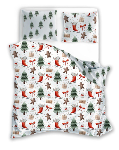 Bavlněné Povlečení 140x200+70x90 Scandic 078