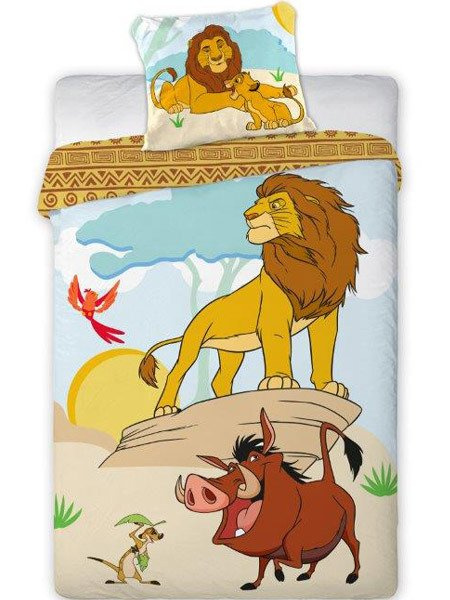 Dětské Povlečení Disney Lví Král Timon & Pumbaa 003