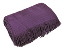 Španělské Bavlněné Deky Seul Violet 150x200