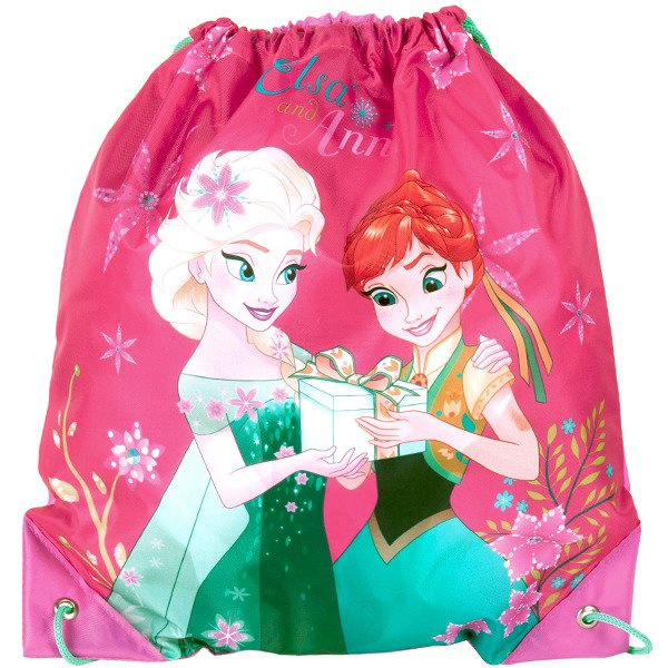 Taška na Tělocvik a Přezůvky Disney Ledové Království DKD 38x34 cm