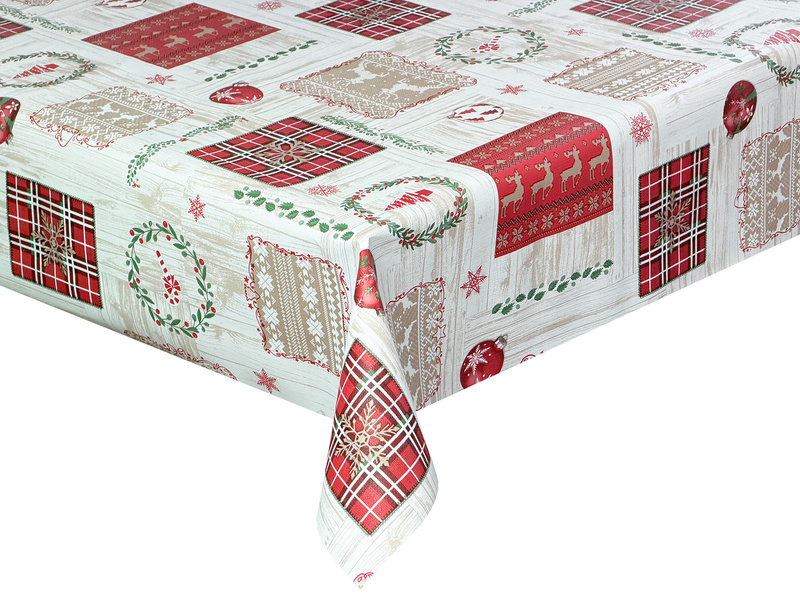 Ubrusy PVC s Textilním Podkladem slavnostní Fantastik BN 1204-1 Rozměry