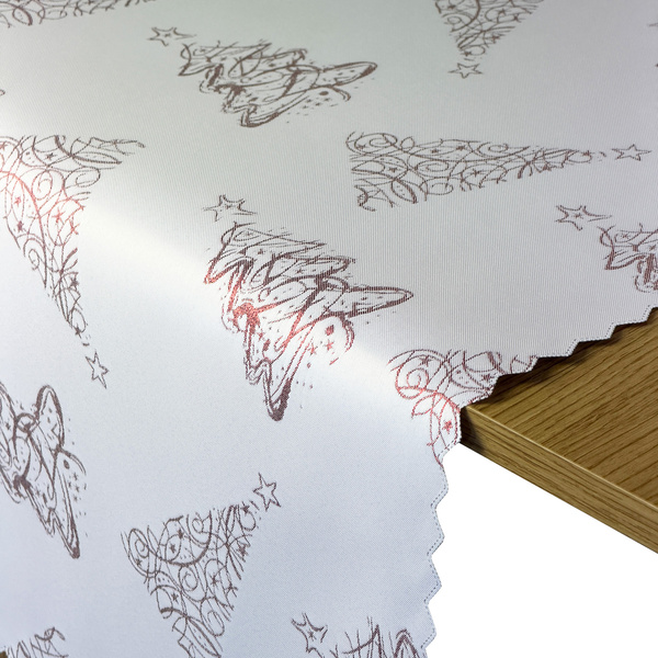 Oboustranně Běhouny s Nešpinivou Úpravou Vánoční Strom Z-3401 Zlatý 