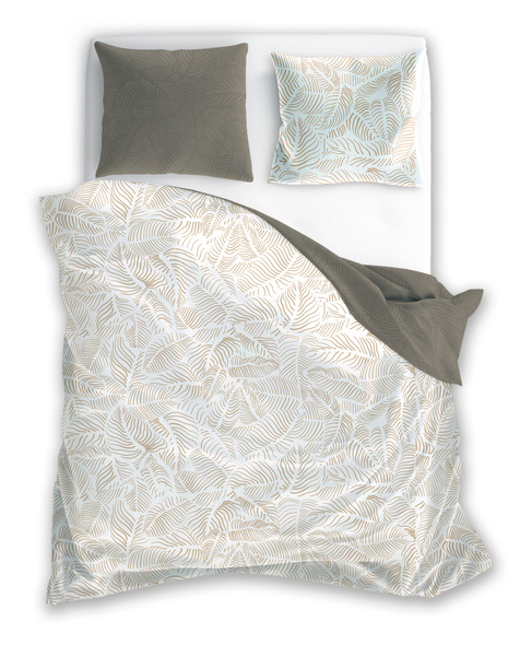 Sada LožníhoPrádla Z Bavlněného Saténu 220x200+ 2x70x80 Milagro Verde 028