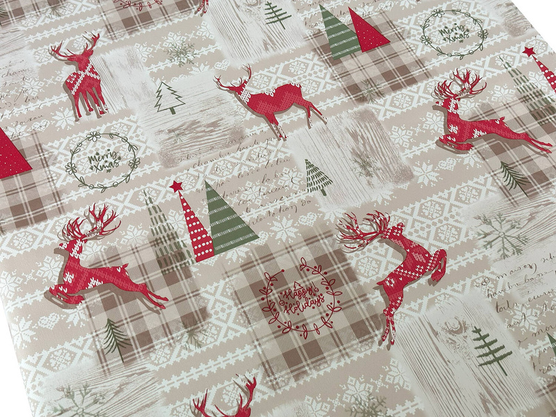 Ubrusy PVC s Textilním Podkladem Fantastik BN 1152-1 v rolích