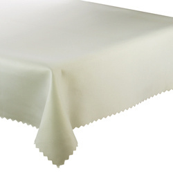 Ubrusy s Nešpinivou Úpravou 114 Mat Ecru 1 Kulatý