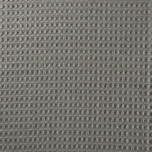 Žakárová Deka Alta S Třásněmi Vaflová Struktura Šedá 150x200 cm