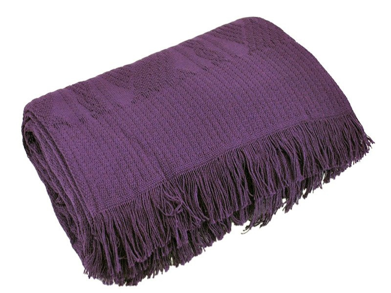 Španělské Bavlněné Deky Seul Violet 150x200