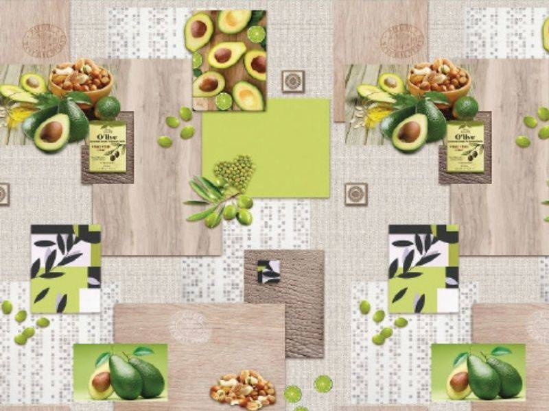 Ubrusy PVC s Textilním Podkladem Mirella 148-A